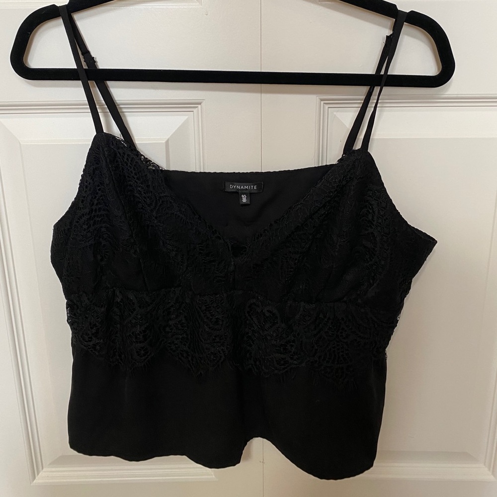 Lacy Dynamite tank top